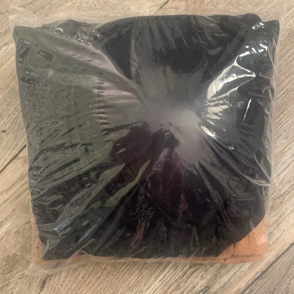 NWT RHONDA SHEAR 2 PIECE UNDERWIRE BANDEAU BRA'S W/REMOVABLE PADS BLACK/CARAMEL - Picture 7 of 11